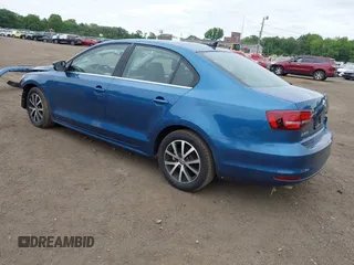 2017 Volkswagen Jetta SE with VIN 3VWDB7AJ1HM394626, listed as a IAAI auction lot 42594926 with 106,973 mi miles and . Bid and sale history available at DreamBid. Image 3.