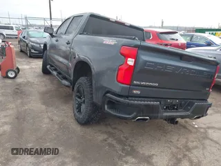 2021 Chevrolet Silverado 1500 LT Trail Boss with VIN 1GCPYFED3MZ310697, listed as a IAAI auction lot 41665486 with 50,335 mi miles and . Bid and sale history available at DreamBid. Image 3.