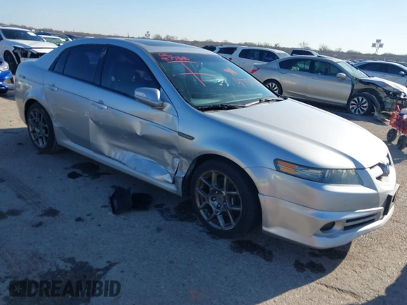 2008 Acura TL Type-S with VIN 19UUA76548A023816, listed as a IAAI auction lot 41759640 with 1 mi miles. Bid and sale history available at carsss.com. Image 1.