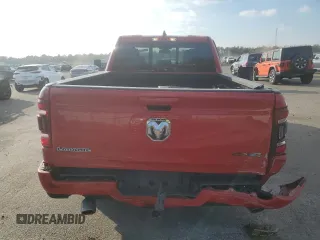 2020 Ram 1500 Laramie with VIN 1C6SRFDT9LN401373, listed as a Copart auction lot 88947705 with 52,161 mi miles and Salvage Title. Bid and sale history available at carsss.com. Image 6.