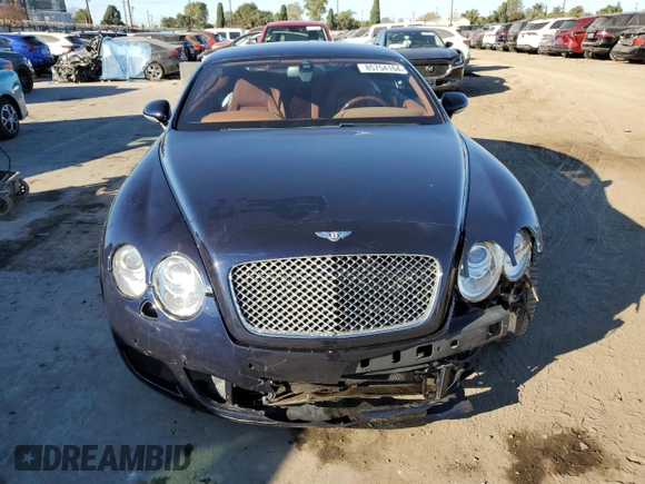 2009 Bentley Continental GT z VIN SCBCR73W79C060741, wystawiony jako Copart lot #85754164 z przebiegiem 89 111 mil mil oraz Szkoda całkowita • Salvage title. Historia ofert i sprzedaży dostępna na DreamBid. Obrazek 5.