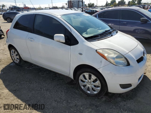 2009 Toyota Yaris with VIN JTDJT903095250591, listed as a Copart auction lot 50975885 with 75,279 mi miles and Clean Title. Bid and sale history available at carsss.com. Image 4.