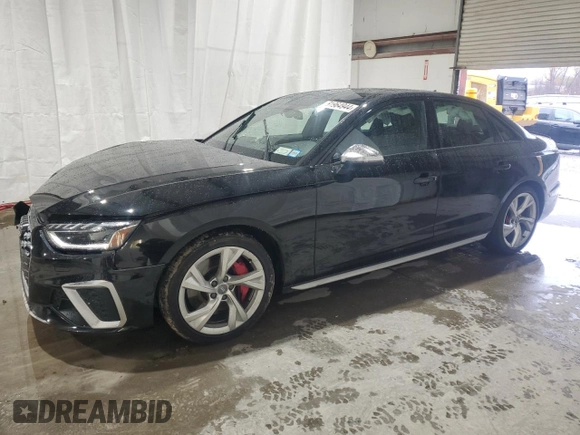 2020 Audi S4 Prestige with VIN WAUC4AF4XLA039126, listed as a Copart auction lot 81964944 with 79,895 mi miles and Salvage Title. Bid and sale history available at carsss.com. Image 1.