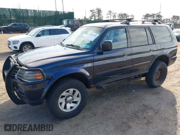 2003 Mitsubishi Montero Sport XLS with VIN JA4MT31R63J038364, listed as a IAAI auction lot 41683134 with 171,504 mi miles. Bid and sale history available at carsss.com. Image 6.