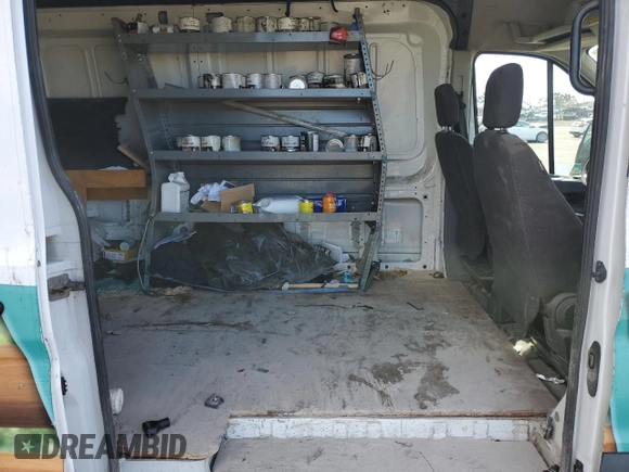 2017 Ford Transit with VIN 1FTBW3XM5HKA18155, listed as a Copart auction lot 55186125 with 140,163 mi miles and Salvage Title. Bid and sale history available at carsss.com. Image 11.