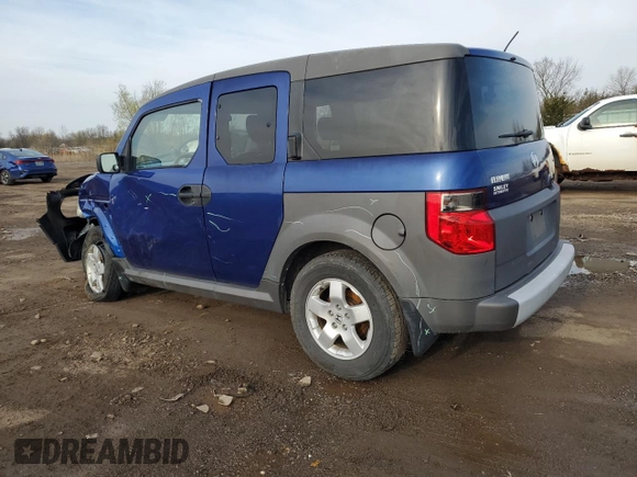2005 Honda Element EX with VIN 5J6YH18625L012631, listed as a Copart auction lot 52733335 with 62,373 mi miles and Salvage Title. Bid and sale history available at DreamBid. Image 2.