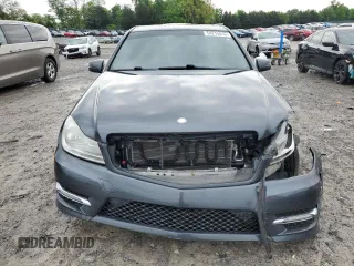 2013 Mercedes-Benz C 300 Sport with VIN WDDGF8AB0DG124719, listed as a Copart auction lot 54215515 with 123,520 mi miles and Salvage Title. Bid and sale history available at DreamBid. Image 5.