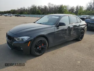 2018 BMW 3 Series 330i xDrive with VIN WBA8D9C52JEB35097, listed as a Copart auction lot 59725915 with 103,180 mi miles and Salvage title. Bid and sale history available at DreamBid. Image 1.
