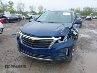 2022 Chevrolet Equinox LT z VIN 3GNAXKEV0NL299751, wystawiony jako IAAI lot #42190371 z przebiegiem 15 448 mil mil oraz . Historia ofert i sprzedaży dostępna na DreamBid. Obrazek 2.