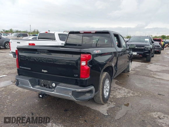 2023 Chevrolet Silverado 1500 LT with VIN 1GCPDDEK7PZ272636, listed as a IAAI auction lot 41832318 with 47,229 mi miles. Bid and sale history available at carsss.com. Image 4.