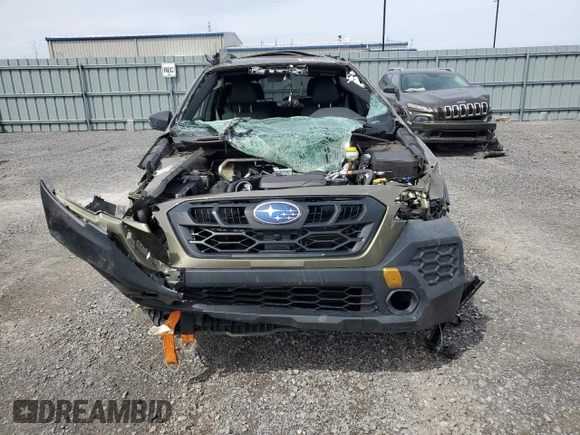 2025 Subaru Outback Wilderness with VIN 4S4BTHTD0S3137059, listed as a Copart auction lot 53855455 with Not provided miles and Non repairable. Bid and sale history available at DreamBid. Image 5.