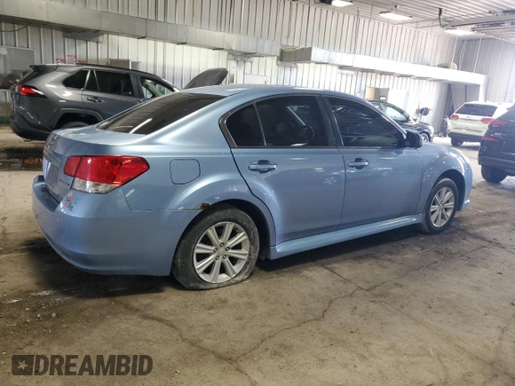 2010 Subaru Legacy Premium z VIN 4S3BMCB6XA3222030, wystawiony jako Copart lot #61630985 z przebiegiem 224 438 mil mil oraz Nie do naprawy • Non repairable. Historia ofert i sprzedaży dostępna na DreamBid. Obrazek 3.