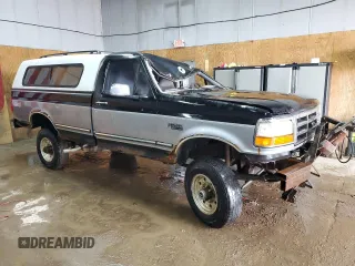 1997 Ford F-250 with VIN 1FTHF26G8VEB98855, listed as a Copart auction lot 53140545 with 193,820 mi miles and Clean Title. Bid and sale history available at DreamBid. Image 4.