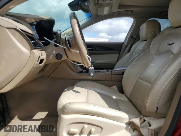 2014 Cadillac CTS Luxury RWD with VIN 1G6AR5SX4E0141455, listed as a Copart auction lot 48504305 with Not Provided miles and Salvage Title. Bid and sale history available at carsss.com. Image 7.