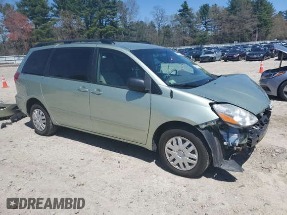2009 Toyota Sienna CE with VIN 5TDZK23C79S266113, listed as a Copart auction lot 54671735 with 142,367 mi miles and Clean Title. Bid and sale history available at carsss.com. Image 4.