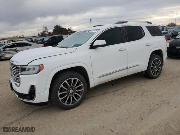 2020 GMC Acadia Denali with VIN 1GKKNXLS1LZ139994, listed as a Copart auction lot 87770625 with 81,295 mi miles and Salvage Title. Bid and sale history available at carsss.com. Image 1.