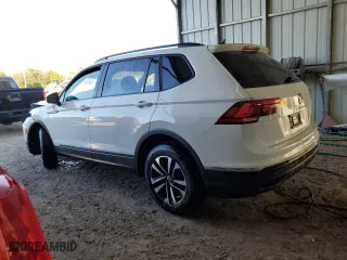 2024 Volkswagen Tiguan S with VIN 3VVFB7AX7RM046672, listed as a Copart auction lot 86002274 with 15,211 mi miles and Salvage Title. Bid and sale history available at carsss.com. Image 2.