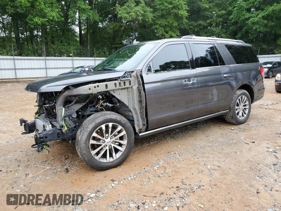 2018 Ford Expedition Max Limited with VIN 1FMJK2ATXJEA57518, listed as a Copart auction lot 58516955 with 96,612 mi miles and Salvage title. Bid and sale history available at DreamBid. Image 1.