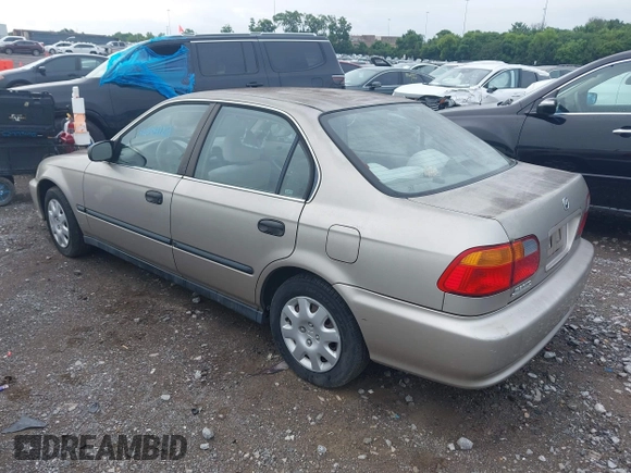 2000 Honda Civic LX z VIN 1HGEJ6675YL037812, wystawiony jako IAAI lot #42504129 z przebiegiem 72 001 mil mil oraz . Historia ofert i sprzedaży dostępna na DreamBid. Obrazek 3.