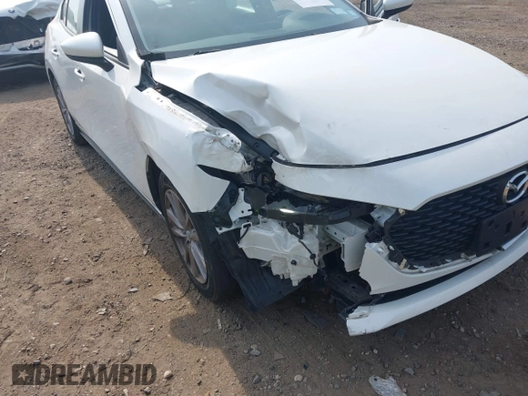 2019 Mazda 3 with VIN 3MZBPABL7KM114298, listed as a IAAI auction lot 42536800 with 53,598 mi miles and . Bid and sale history available at DreamBid. Image 6.