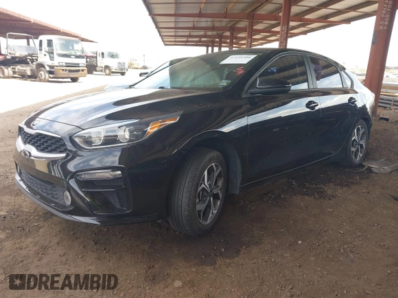 2020 Kia Forte LXS with VIN 3KPF24AD9LE255125, listed as a IAAI auction lot 41939300 with 53,569 mi miles. Bid and sale history available at carsss.com. Image 2.