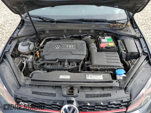 2018 Volkswagen Golf GTI S with VIN 3VW447AU7JM261119, listed as a Copart auction lot 73012713 with 53,035 mi miles. Bid and sale history available at carsss.com. Image 11.