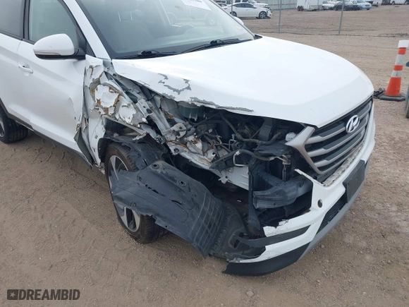 2017 Hyundai Tucson Value with VIN KM8J33A22HU493631, listed as a IAAI auction lot 41546380 with 1 mi miles. Bid and sale history available at carsss.com. Image 6.