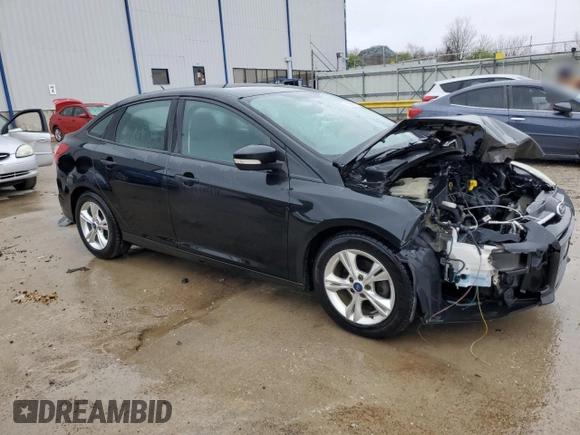 2014 Ford Focus SE with VIN 1FADP3F24EL302233, listed as a Copart auction lot 50596735 with 163,675 mi miles and Salvage Title. Bid and sale history available at carsss.com. Image 4.