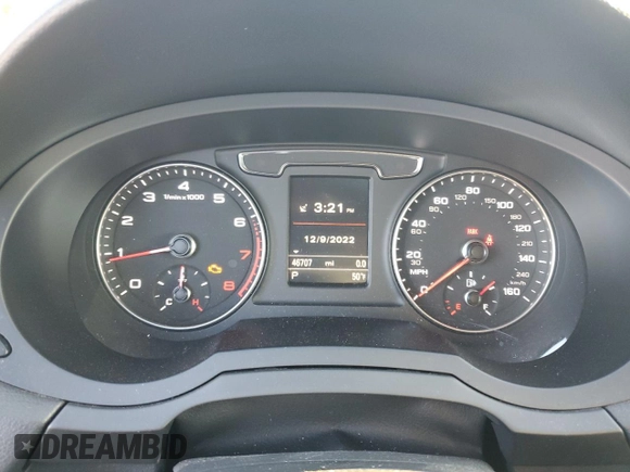 2016 Audi Q3 Premium Plus with VIN WA1EFCFS5GR021716, listed as a Copart auction lot 70576722 with 46,707 mi miles. Bid and sale history available at carsss.com. Image 9.