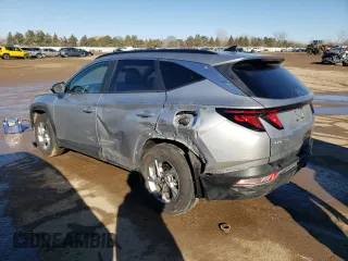 2024 Hyundai Tucson SEL with VIN 5NMJB3DE1RH378136, listed as a Copart auction lot 45592265 with 6,989 mi miles and Salvage Title. Bid and sale history available at carsss.com. Image 2.