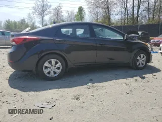 2016 Hyundai Elantra SE with VIN 5NPDH4AE7GH722008, listed as a Copart auction lot 53365985 with 67,181 mi miles and Salvage Title. Bid and sale history available at DreamBid. Image 3.