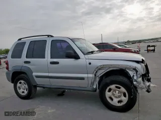 2006 Jeep Liberty Sport with VIN 1J4GL48K36W231395, listed as a Copart auction lot 51469595 with 182,896 mi miles and Salvage Title. Bid and sale history available at carsss.com. Image 4.
