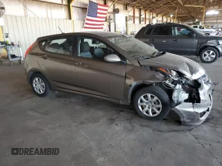 2014 Hyundai Accent GS with VIN KMHCT5AE7EU159461, listed as a Copart auction lot 50651295 with 82,069 mi miles and Salvage Title. Bid and sale history available at carsss.com. Image 4.