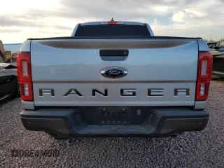 2021 Ford Ranger XL with VIN 1FTER4EHXMLD23865, listed as a Copart auction lot 43779385 with 39,744 mi miles and Salvage Title. Bid and sale history available at DreamBid. Image 6.
