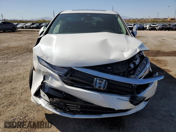 2022 Honda Odyssey Elite z VIN 5FNRL6H91NB009531, wystawiony jako Copart lot #54019135 z przebiegiem 77 822 mil mil oraz Szkoda całkowita • Salvage title. Historia ofert i sprzedaży dostępna na DreamBid. Obrazek 5.