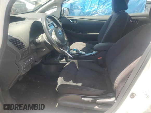 2016 Nissan LEAF S с VIN 1N4BZ0CP3GC314957, выставлен на аукционе Copart как лот 60990485 с пробегом 65 137 миль миль и Списание • Salvage title. История ставок и продаж доступна на DreamBid. Изображение 7.
