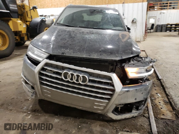 2019 Audi Q7 Premium with VIN WA1AHAF76KD043576, listed as a Copart auction lot 42242865 with 57,524 mi miles and Salvage title. Bid and sale history available at DreamBid. Image 5.