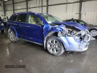 2012 Dodge Journey Crew with VIN 3C4PDDDG1CT369538, listed as a Copart auction lot 58754605 with Not provided miles and Salvage title. Bid and sale history available at DreamBid. Image 4.