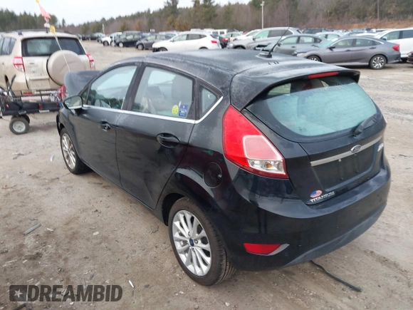 2017 Ford Fiesta Titanium with VIN 3FADP4FJ6HM112434, listed as a IAAI auction lot 41803424 with Not Provided miles and . Bid and sale history available at DreamBid. Image 3.
