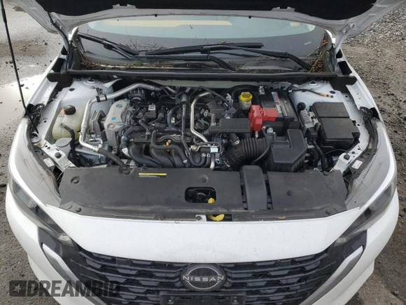 2024 Nissan Sentra SV with VIN 3N1AB8CV1RY284118, listed as a Copart auction lot 46862305 with 17,641 mi miles and Salvage Title. Bid and sale history available at carsss.com. Image 12.