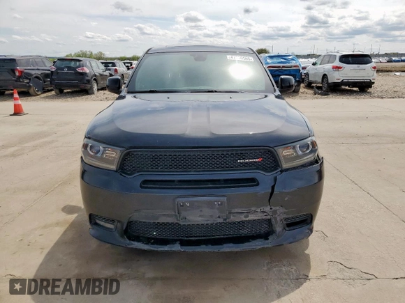 2019 Dodge Durango GT Plus with VIN 1C4RDHDG6KC674057, listed as a Copart auction lot 47950565 with 185,986 mi miles and Salvage Title. Bid and sale history available at carsss.com. Image 5.
