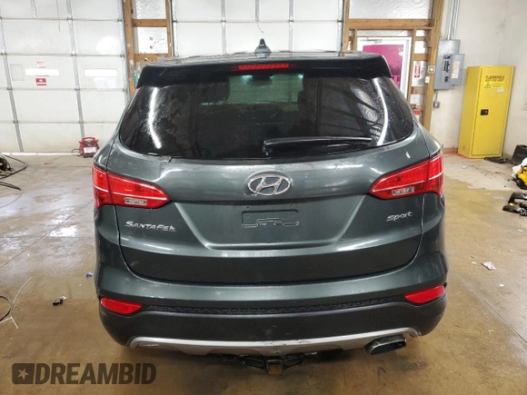 2013 Hyundai Santa Fe Sport z VIN 5XYZT3LB9DG072053, wystawiony jako Copart lot #56141485 z przebiegiem 152 060 mil mil oraz Czysty tytuł • Clean title. Historia ofert i sprzedaży dostępna na DreamBid. Obrazek 6.