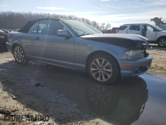 2006 BMW 3 Series 330Ci with VIN WBABW534X6PJ97811, listed as a Copart auction lot 46282155 with 232,354 mi miles and Clean Title. Bid and sale history available at carsss.com. Image 4.