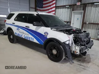 2019 Ford Police Interceptor Utility z VIN 1FM5K8AR5KGA29513, wystawiony jako Copart lot #51935155 z przebiegiem 37 220 mil mil oraz Szkoda całkowita • Salvage title. Historia ofert i sprzedaży dostępna na DreamBid. Obrazek 4.