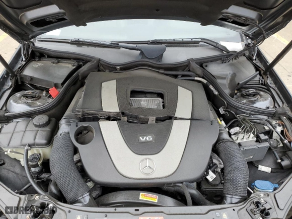 2008 Mercedes-Benz CLK-Class 3.5L with VIN WDBTK56F08F234873, listed as a Copart auction lot 43166075 with 113,841 mi miles and Salvage Title. Bid and sale history available at carsss.com. Image 12.
