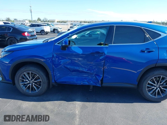 2025 Lexus NX 250 Premium with VIN 2T2GDCAZ9SC024917, listed as a IAAI auction lot 42266349 with 1,343 mi miles and . Bid and sale history available at DreamBid. Image 6.