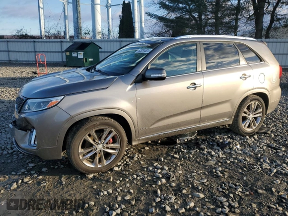 2015 Kia Sorento SX Limited with VIN 5XYKWDA79FG638339, listed as a Copart auction lot 83034624 with 73,085 mi miles and Salvage Title. Bid and sale history available at carsss.com. Image 1.