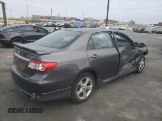 2012 Toyota Corolla L with VIN 5YFBU4EE6CP028386, listed as a Copart auction lot 53189055 with 0 mi miles and Salvage Title. Bid and sale history available at carsss.com. Image 3.