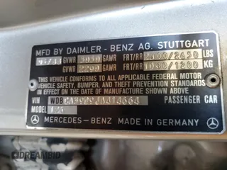 1988 Mercedes-Benz 560 с VIN WDBCA39D9JA414664, выставлен на аукционе Copart как лот 60161275 с пробегом Не указан миль и Чистый • Clean title. История ставок и продаж доступна на DreamBid. Изображение 12.