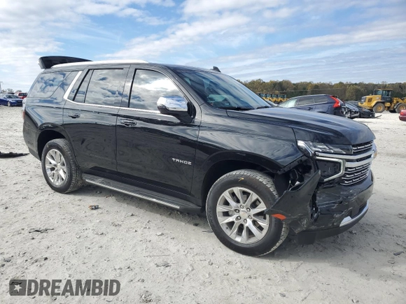 2023 Chevrolet Tahoe Premier z VIN 1GNSCSKD3PR543190, wystawiony jako Copart lot #80420224 z przebiegiem 9 999 mil mil oraz Szkoda całkowita • Salvage title. Historia ofert i sprzedaży dostępna na DreamBid. Obrazek 4.